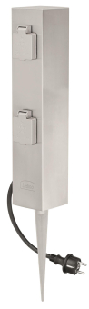 Ledino Steckdosensäule Connect D4A IP44 