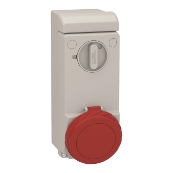 Schneider Wandsteckdose verriegelt 83097 