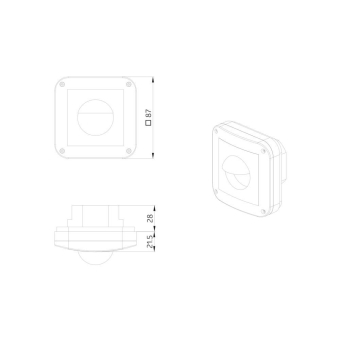 BEG Luxomat Abdeckung IP54         92139 