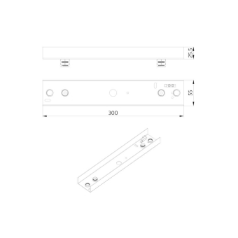 BEG Deckenhalterung Notleuchten    30903 