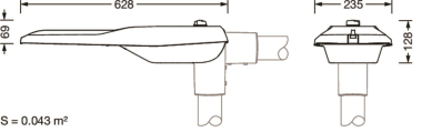 Siteco Streetlight SL 21    5XE2F33S08HB 