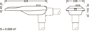 Siteco Streetlight SL 21    5XE1P43S08DB 