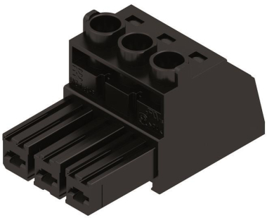 Weidmüller BVZ 7.62HP/03/180 SN BK BX 