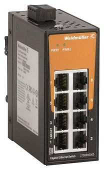 Weidmüller IE-SW-EL08-8GT-MINI Netzwerk 