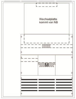 Striebel M-Schrank f.WP 4/5A       KS459 