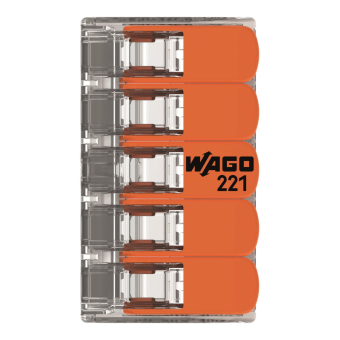 WAGO 221-415 COMPACT-Verbindungsklemme, 