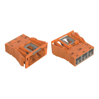 WAGO 770-2343 Snap-In-Buchse,3-polig, 
