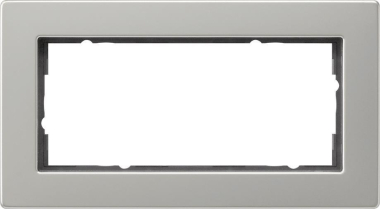 GIRA 1002335 Abdeckrahmen 2f o.Mittelst. 