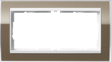 GIRA 1002763 Abdeckrahmen 2f o.Mittelst. 