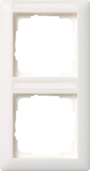 GIRA 110227 Abdeckrahmen 2fach senkrecht 