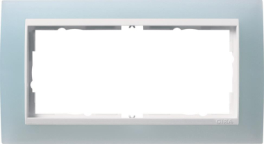 GIRA 1002395 Abdeckrahmen 2f o.Mittelst. 