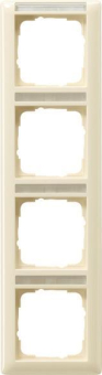 GIRA 111401 Abdeckrahmen 4fach senkrecht 