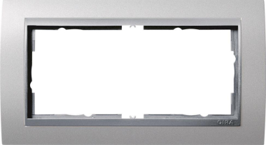 GIRA 100236 Abdeckrahmen 2f o.Mittelsteg 