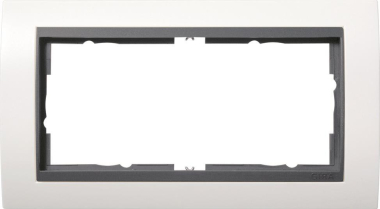 GIRA 1002808 Abdeckrahmen 2f o.Mittelst. 