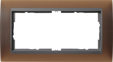 GIRA 100213 Abdeckrahmen 2f o.Mittelsteg 