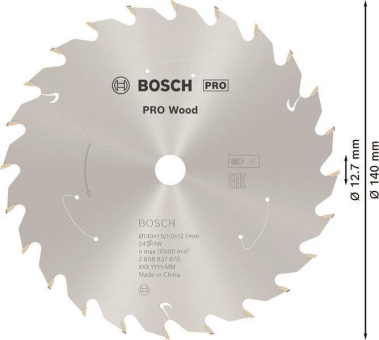 Bosch 2608837670 CSB      CSB WO 140 T24 