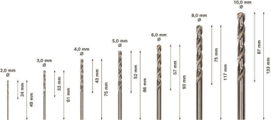 Bosch Metallbohrer-Set Mini   2608589296 