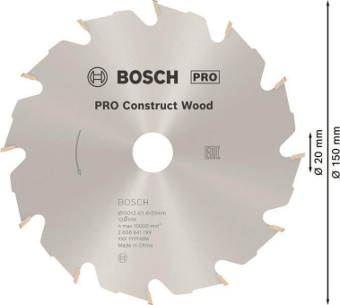 Bosch Kreissägeblatt          2608641199 