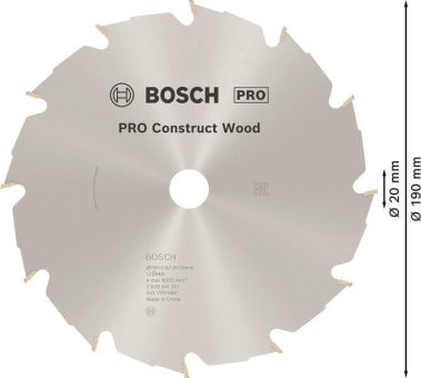 Bosch Kreissägeblatt          2608641201 