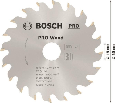 Bosch KSB Standard for Wood   2608643071 