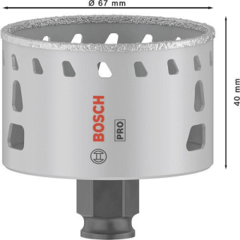 Bosch PRO Tile PC Plus Hole   2608901568 