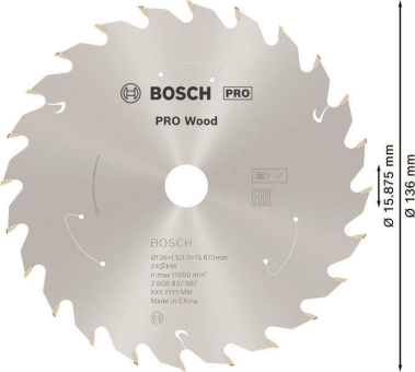 Bosch 2608837667 CSB      CSB WO 136 T24 
