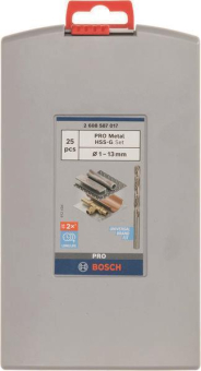 Bosch Metallbohrer-Set HSS-G  2608587017 