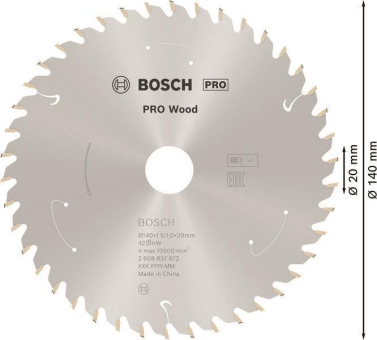 Bosch 2608837672 CSB      CSB WO 140 T42 