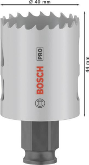 Bosch PRO PC Plus Hole Saw 40 2608594381 