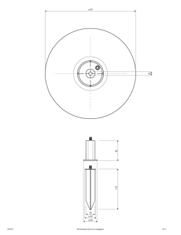 EVN Kugelleuchte Granitoptik 40cm GK4018 