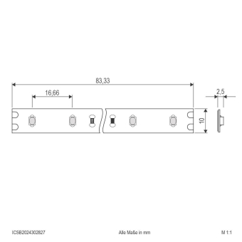 EVN LED-Strip IP20 24V/DC ICSB2024302827 