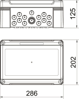 OBO SDB 12 PS Kleinverteiler f.max.12 