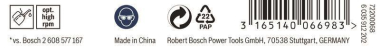 Bosch 5Metallbohrer HSS-G DIN 2608596808 