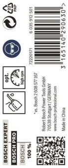 Bosch 10Metallbohrer HSS-G    2608595063 