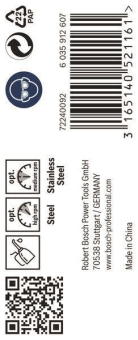 Bosch 10Metallbohrer HSS-Co   2608585881 