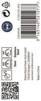 Bosch 10Metallbohrer HSS-Co   2608585892 