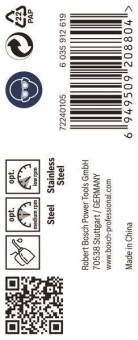 Bosch 10Metallbohrer HSS-Co   2608588096 