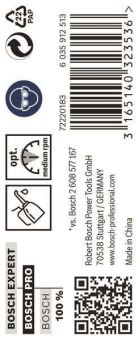Bosch 10Metallbohrer HSS-G    2608595336 