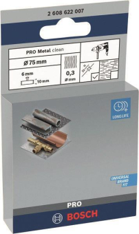 Bosch Scheibenbürste Stahl    2608622007 