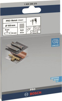 Bosch Scheibenbürste Stahl    1609200273 