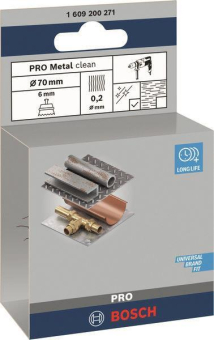 Bosch Topfbürste Stahl        1609200271 