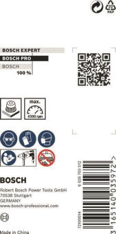 Bosch Topfbürste Stahl        2608622006 