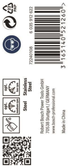 Bosch 10Metallbohrer HSS-Co   2608585891 