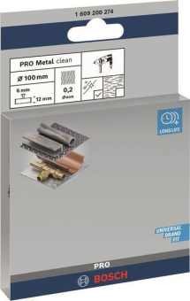 Bosch Scheibenbürste Stahl    1609200274 