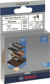 Bosch Scheibenbürste Messing  2608622009 