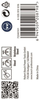 Bosch 10Metallbohrer HSS-Co   2608588095 