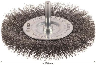 Bosch Scheibenbürste Stahl    1609200274 