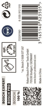 Bosch 10Metallbohrer HSS-G    2608595333 