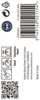 Bosch 10Metallbohrer HSS-Co   2608585880 