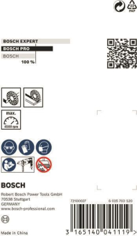 Bosch Scheibenbürste Stahl    1608622015 
